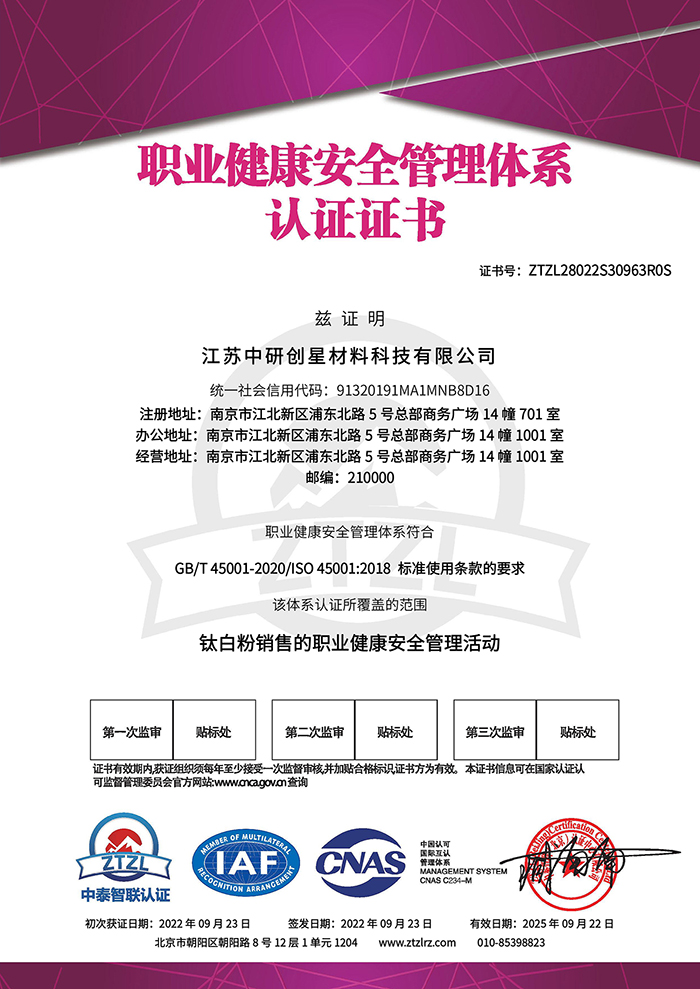江苏3499拉斯维加斯材料科技有限公司－职业健康安全管理体系认证证书-带CNAS标-1.jpg